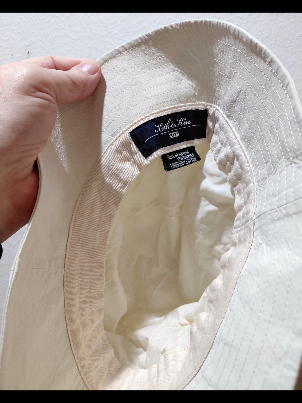 Kith Cream Bucket Hat O/S